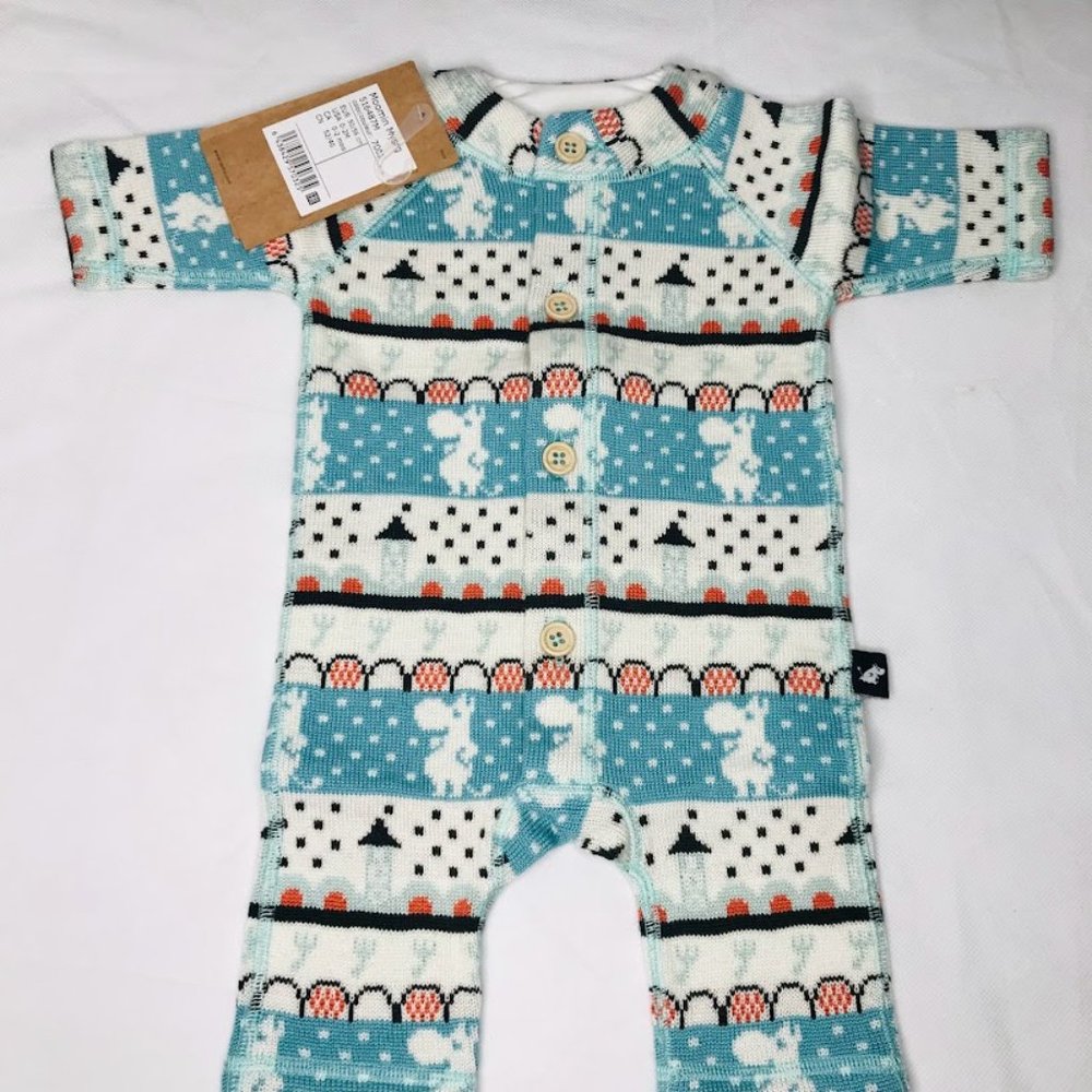 Reima Moonim Mysig Baby Wool Onesie - Infants'